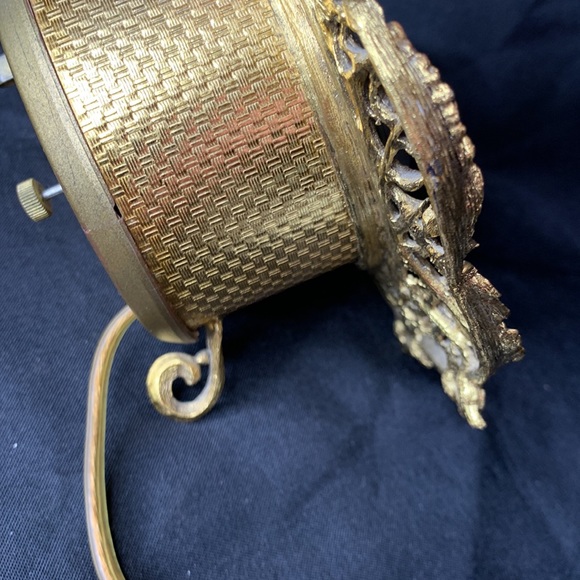 Vintage ornate Ormolu MATSON K804 plug in alarm clock - Picture 13 of 13